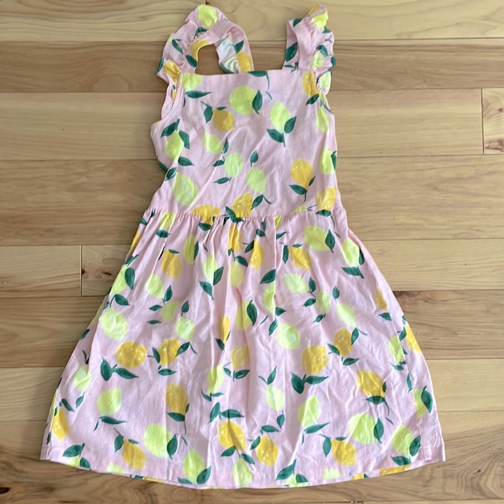 Carter's Pink Lemon Print Dress